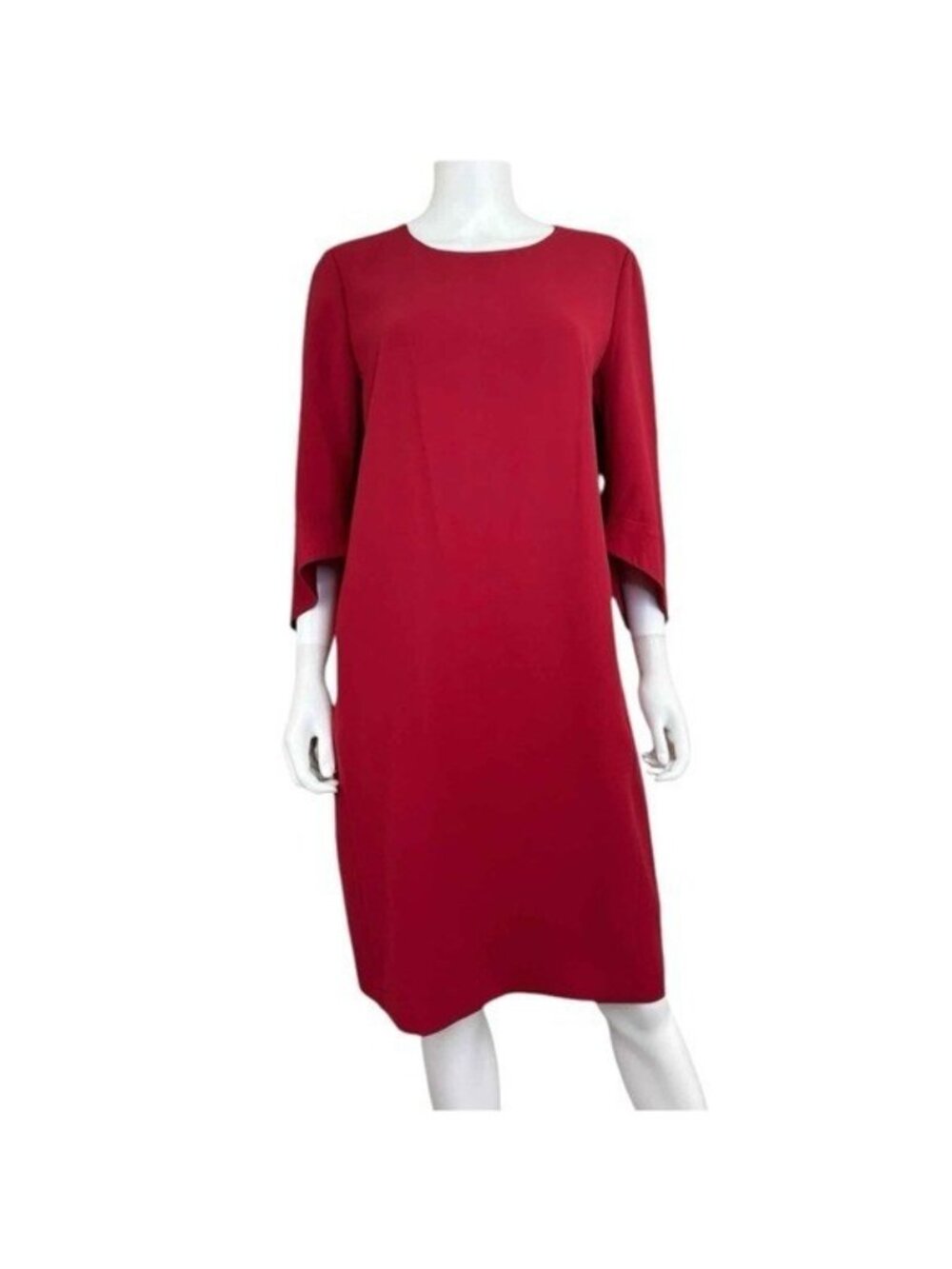 LAFAYETTE 148 NEW YORK Red Sheath Dress Size 12 G0703